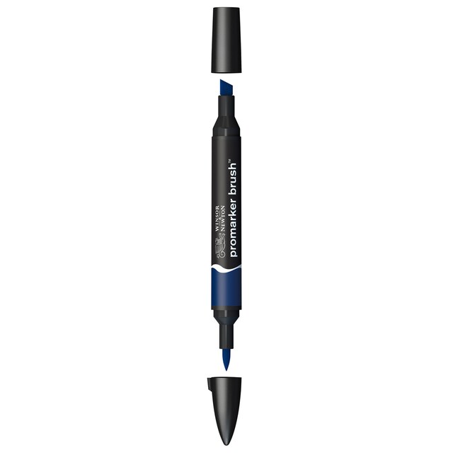 Imagen 0 de Rotulador BrushMarker con Punta Pincel Winsor & Newton Indigo Blue (V234)