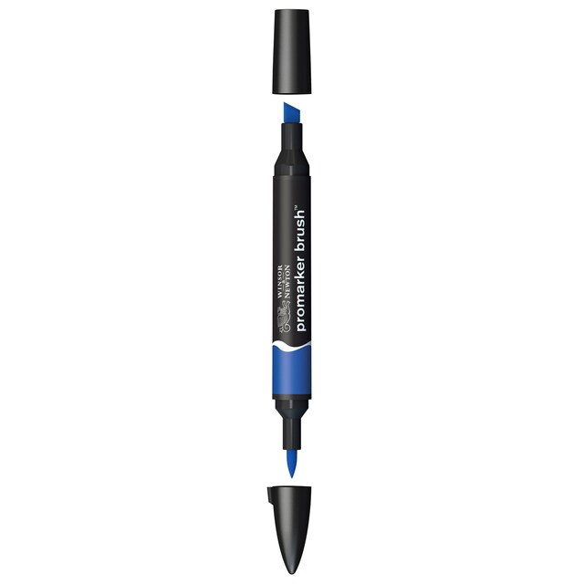Imagen 0 de Rotulador BrushMarker con Punta Pincel Winsor & Newton Royal Blue (V264)