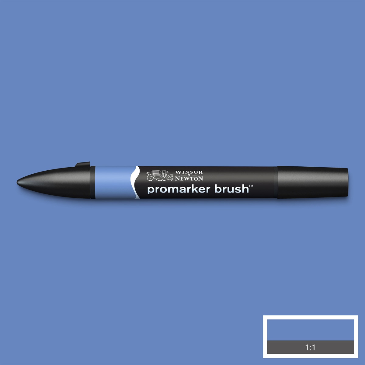 Rotulador BrushMarker con Punta Pincel Winsor & Newton China Blue (B736) 2