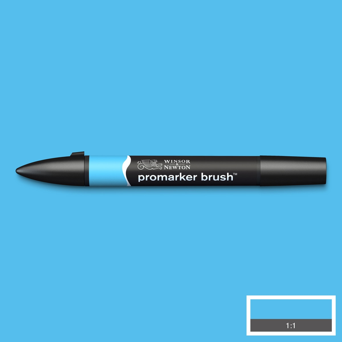 Rotulador BrushMarker con Punta Pincel Winsor & Newton Sky Blue (B137) 3