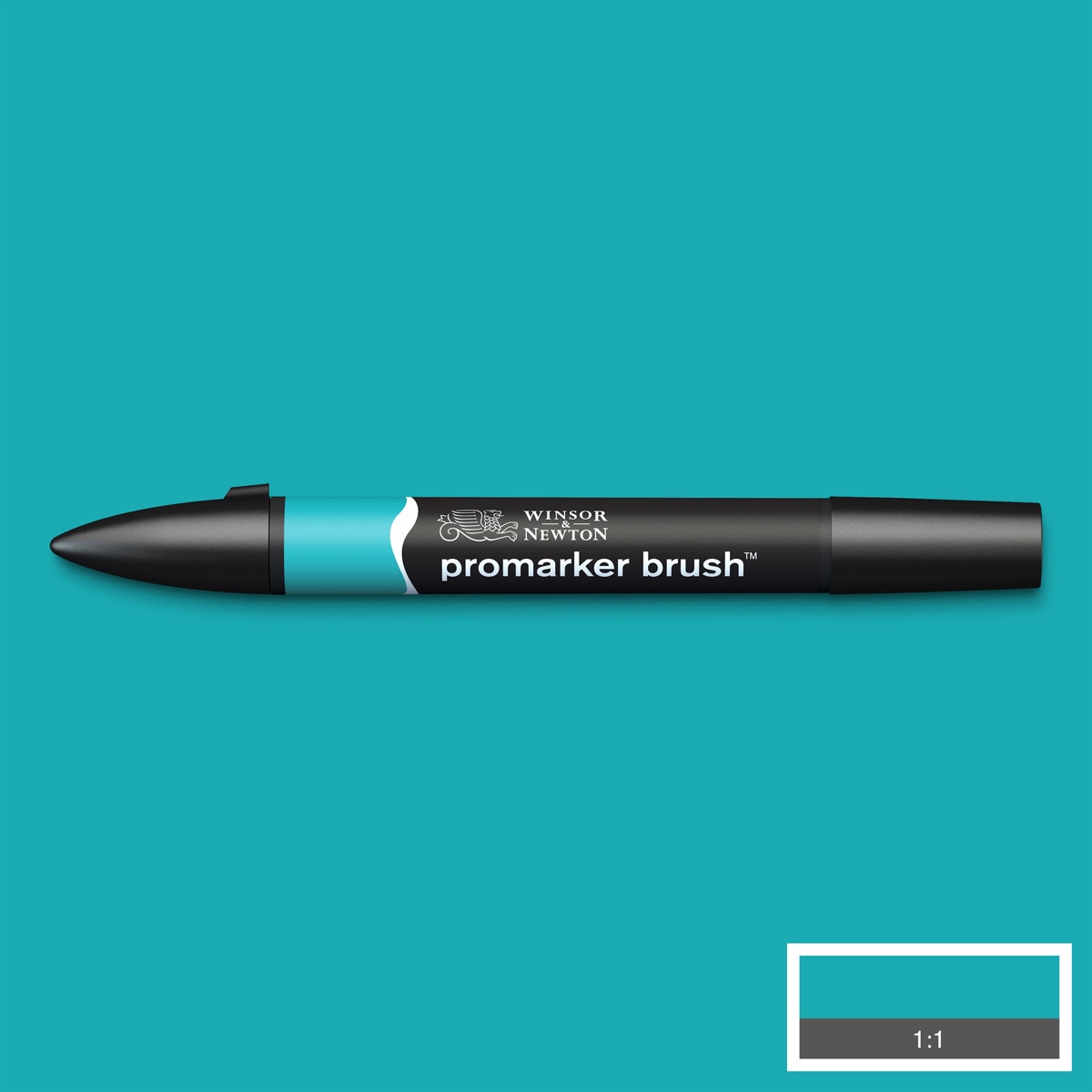 Rotulador BrushMarker con Punta Pincel Winsor & Newton Turquoise (C247) 2