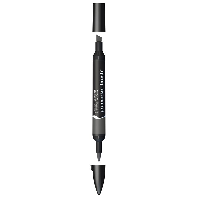 Imagen 0 de Rotulador BrushMarker con Punta Pincel Winsor & Newton Cool Grey 5 (Cg5)