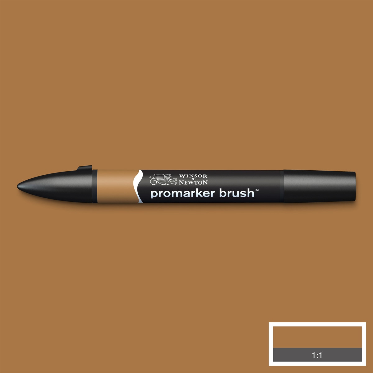 Rotulador BrushMarker con Punta Pincel Winsor & Newton Cocoa (O535) 2