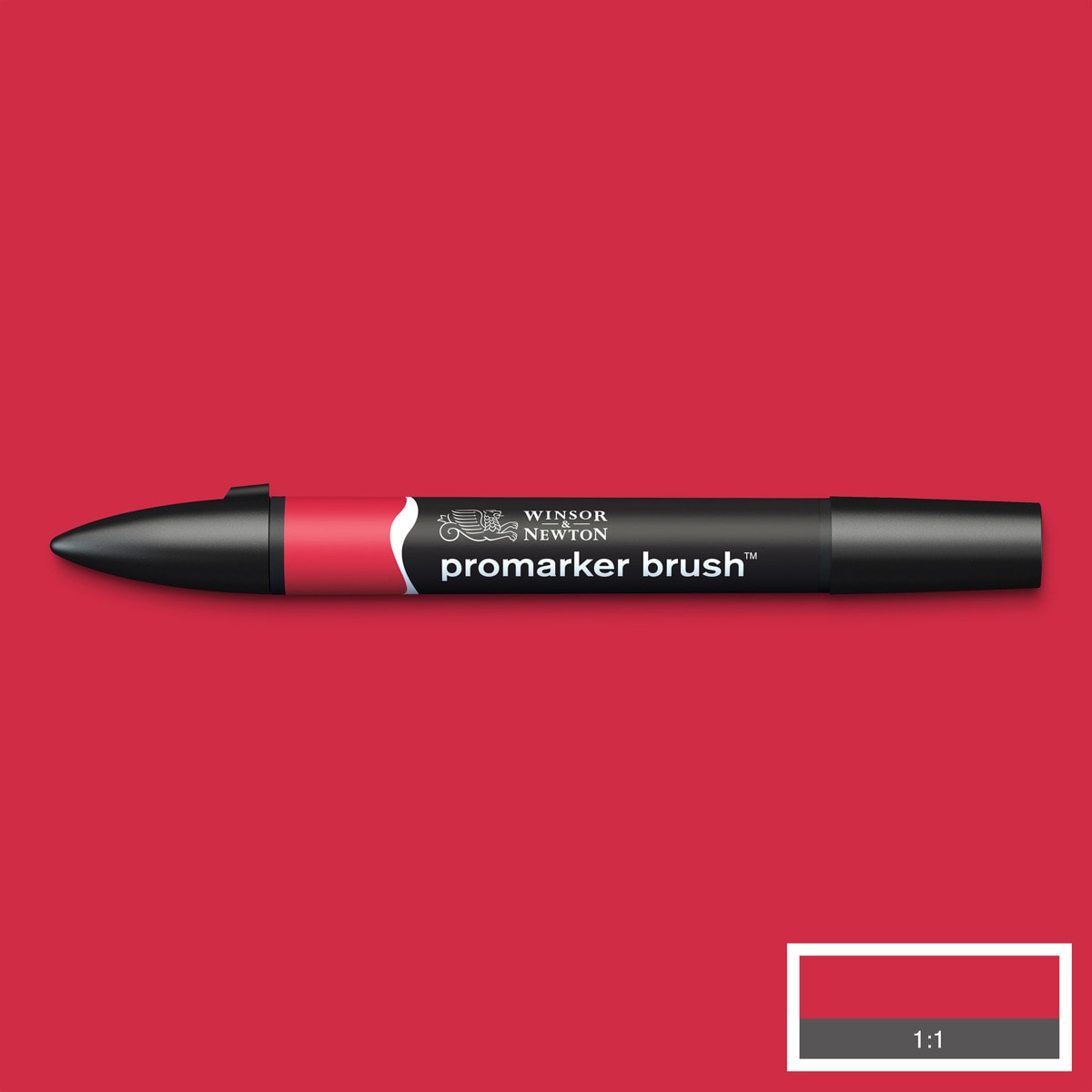 Rotulador BrushMarker con Punta Pincel Winsor & Newton Berry Red (R665) 2