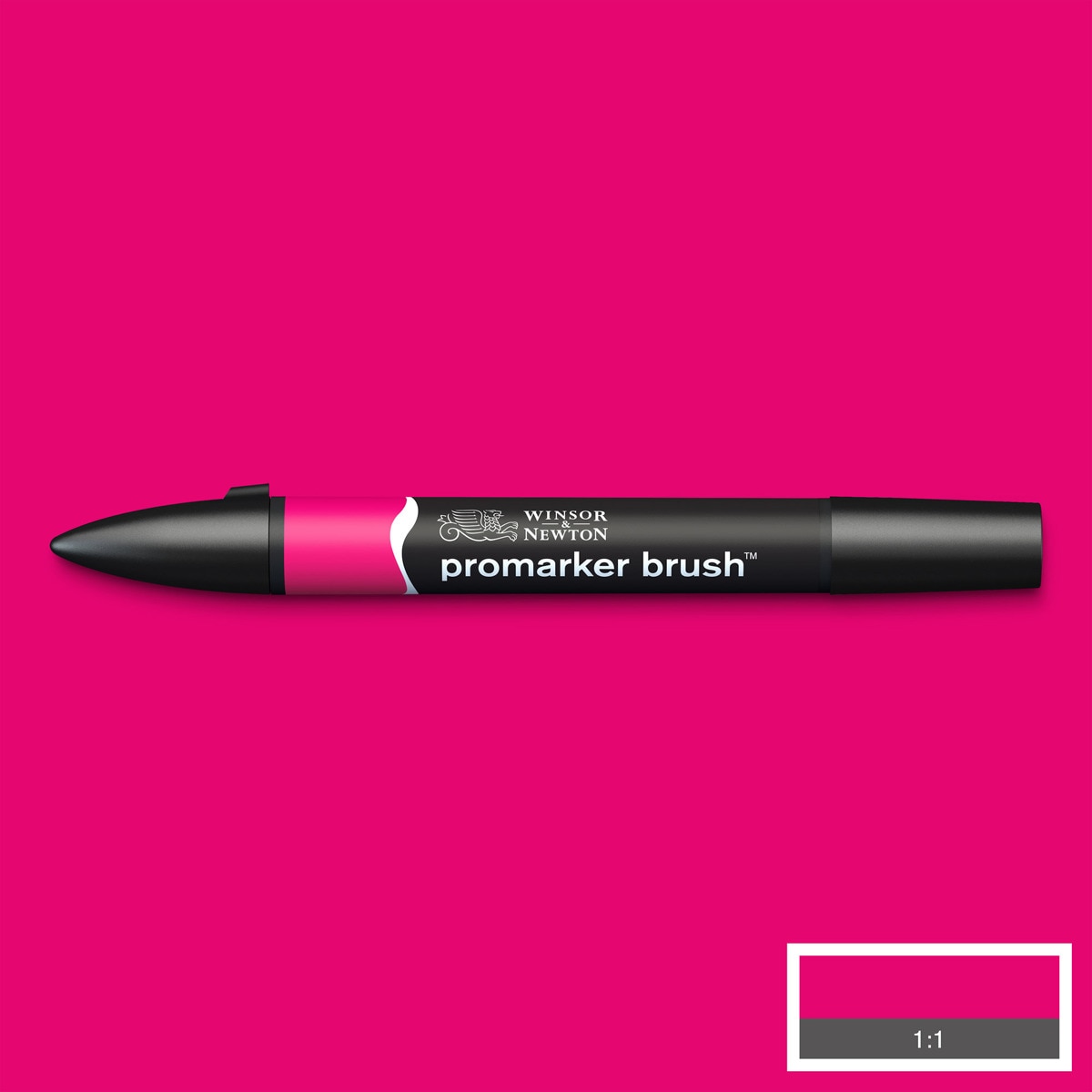 Rotulador BrushMarker con Punta Pincel Winsor & Newton Magenta (M865) 2