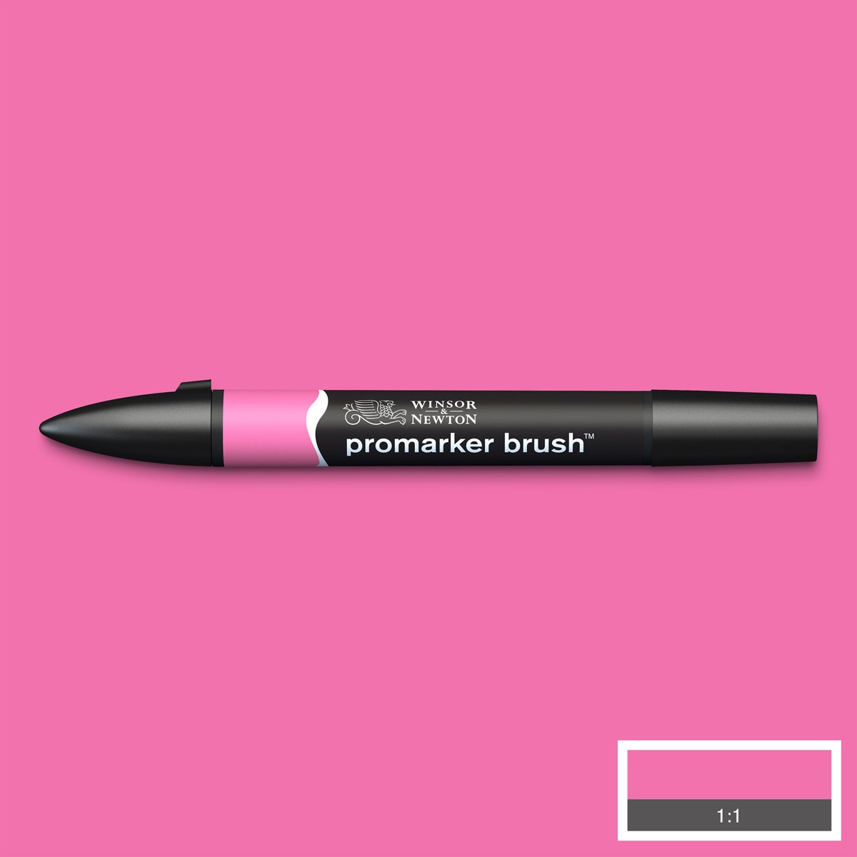 Rotulador BrushMarker con Punta Pincel Winsor & Newton Cerise (M647) 2