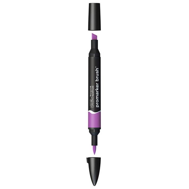 Imagen 0 de Rotulador BrushMarker con Punta Pincel Winsor & Newton Purple (V546)