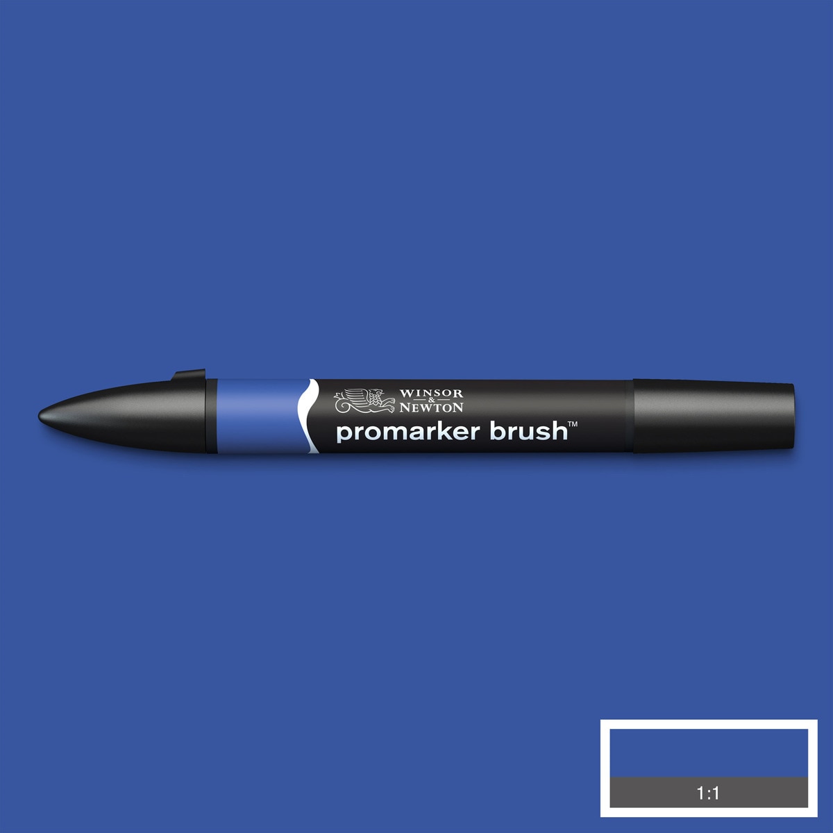 Rotulador BrushMarker con Punta Pincel Winsor & Newton Egyptian Blue (B944) 2