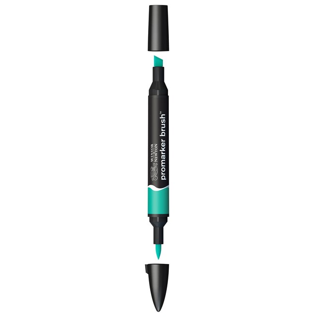 Imagen 0 de Rotulador BrushMarker con Punta Pincel Winsor & Newton Ocean Teal (G956)