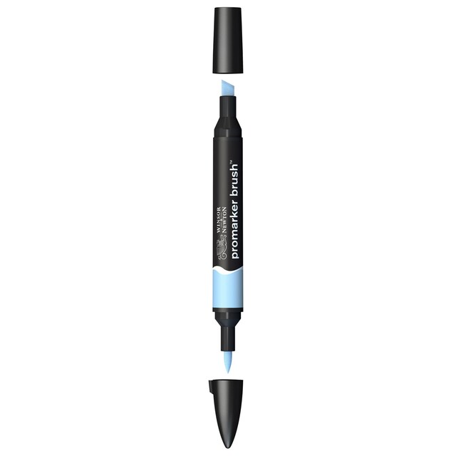 Imagen 0 de Rotulador BrushMarker con Punta Pincel Winsor & Newton Cloud Blue (B318)