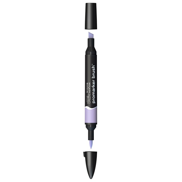 Imagen 0 de Rotulador BrushMarker con Punta Pincel Winsor & Newton Lilac (V327)