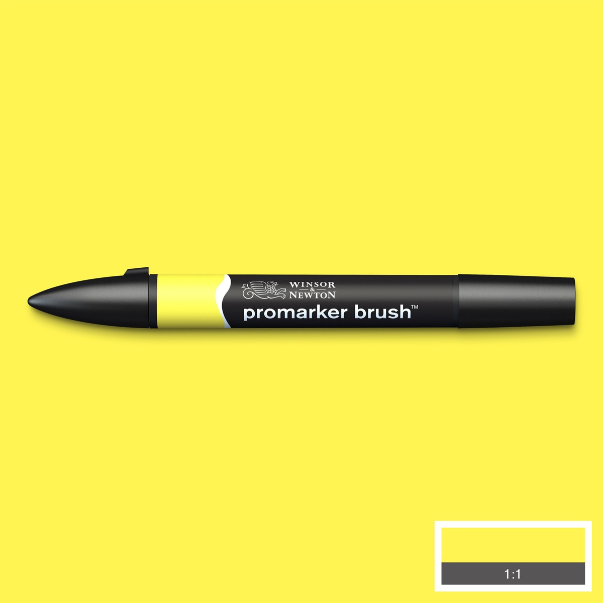 Rotulador BrushMarker con Punta Pincel Winsor & Newton Lemon (Y747) 2
