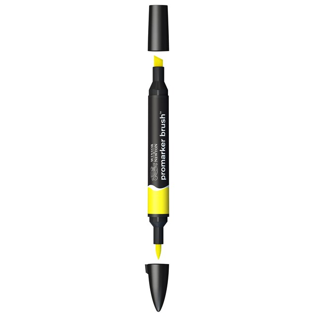 Imagen 0 de Rotulador BrushMarker con Punta Pincel Winsor & Newton Yellow (Y657)