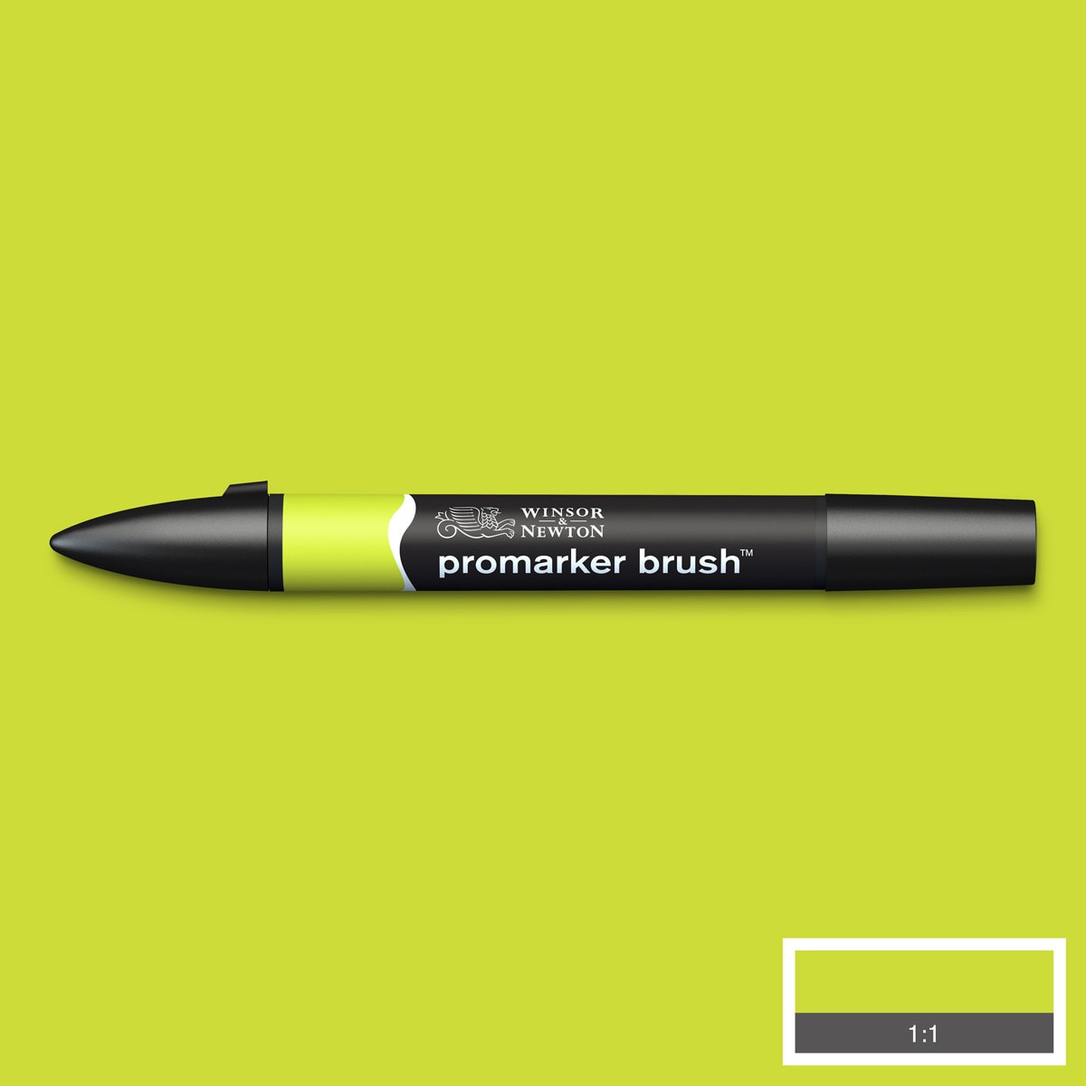 Rotulador BrushMarker con Punta Pincel Winsor & Newton Lime Green (G178) 2