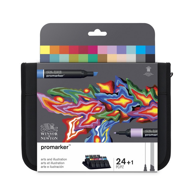Imagen 0 de Set 24 Rotuladores Ilustración Winsor&Newton Multicolor