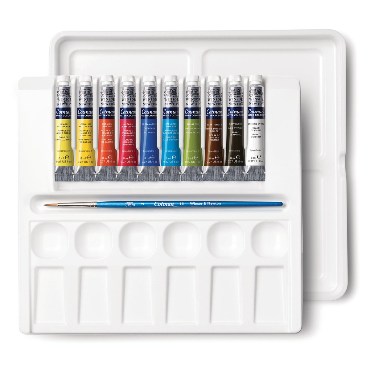 Set de 10 Tubos de Acuarela Cotman Winsor & Newton Multicolor 4