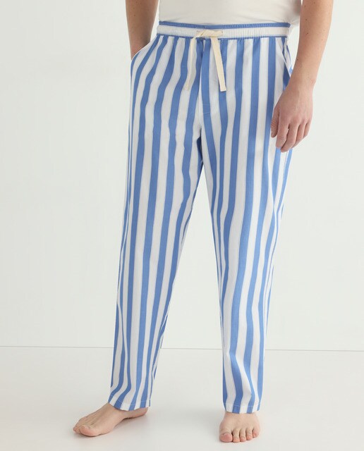 Pantalón de pijama largo de hombre de tela azul · Emidio Tucci · El Corte  Inglés