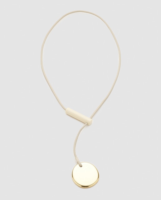 Imagen 0 de Collar Emporio Armani colgante redondo dorado