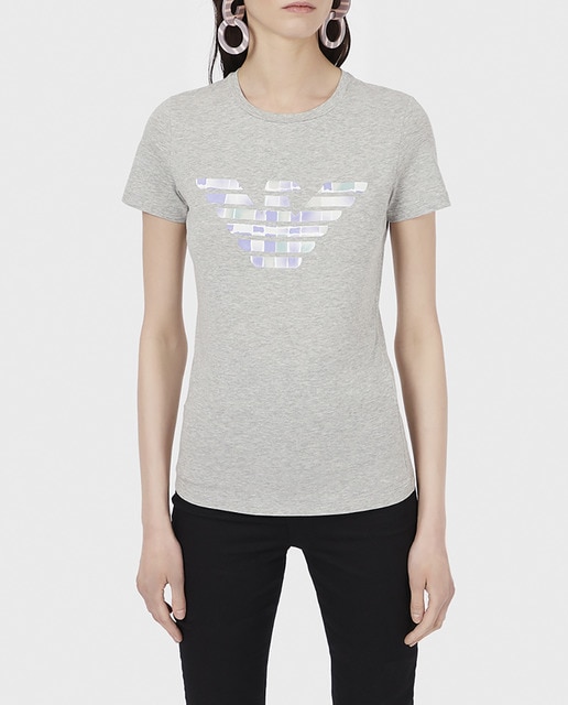 Imagen 0 de Camiseta de mujer de manga corta con logo águila