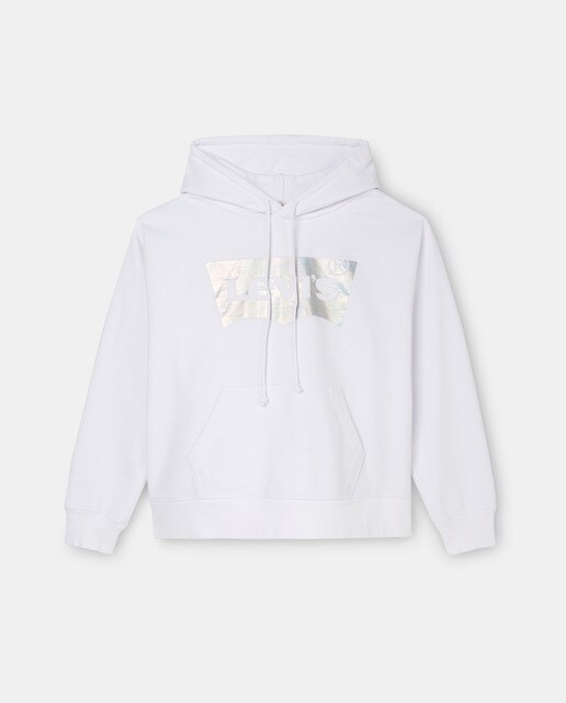 Sudadera de mujer talla grande con capucha y bolsillo canguro · Levi's Plus  · El Corte Inglés