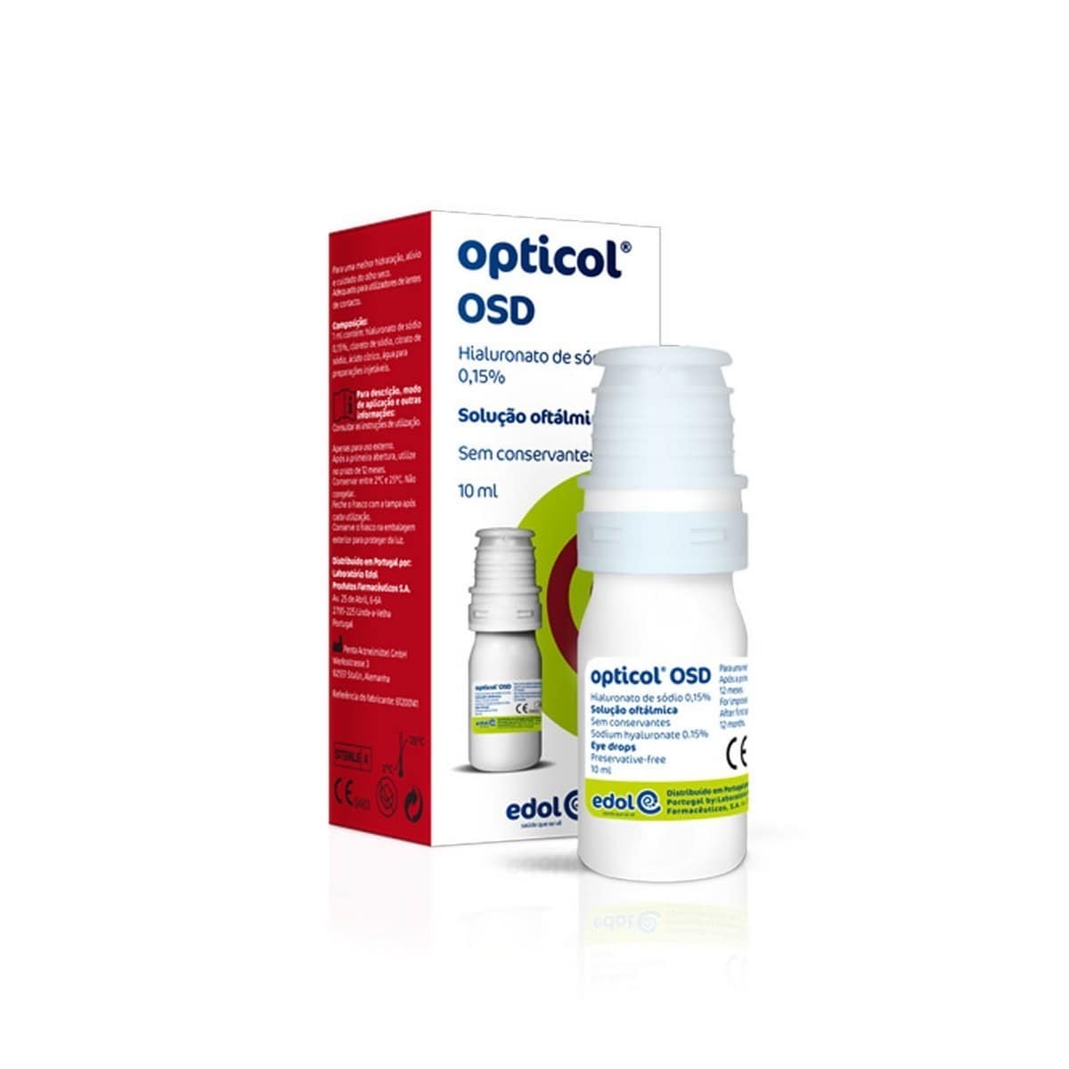 Solução Oftálmiva Opticol OSD em Gotas 10ml Opticol 1