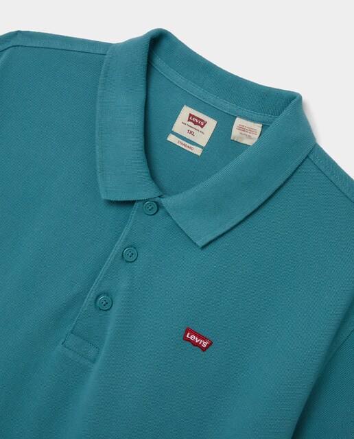 Polo de hombre classic azul de manga corta tallas grandes · Levi's · El  Corte Inglés