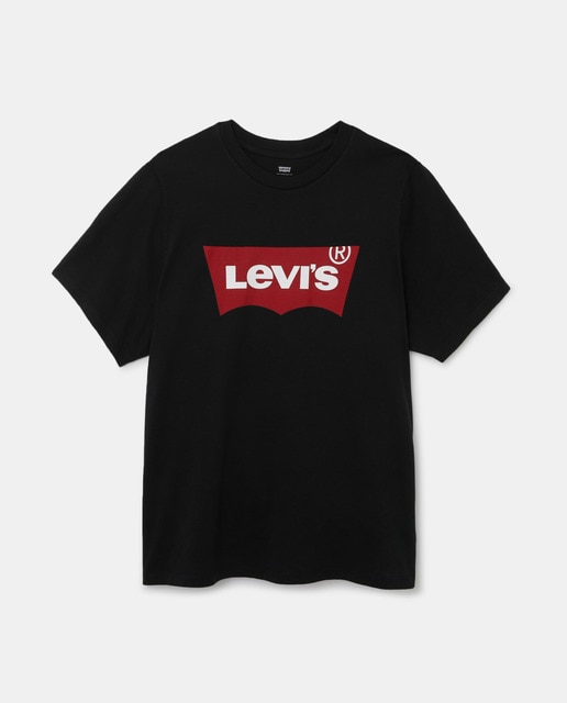 Imagem 0 de T-shirt preta de homem de manga curta tamanhos grandes