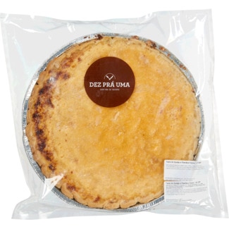 Tarte de Queijo e Fiambre até 10 pessoas embalagem 1850 g - Dez Prá Uma