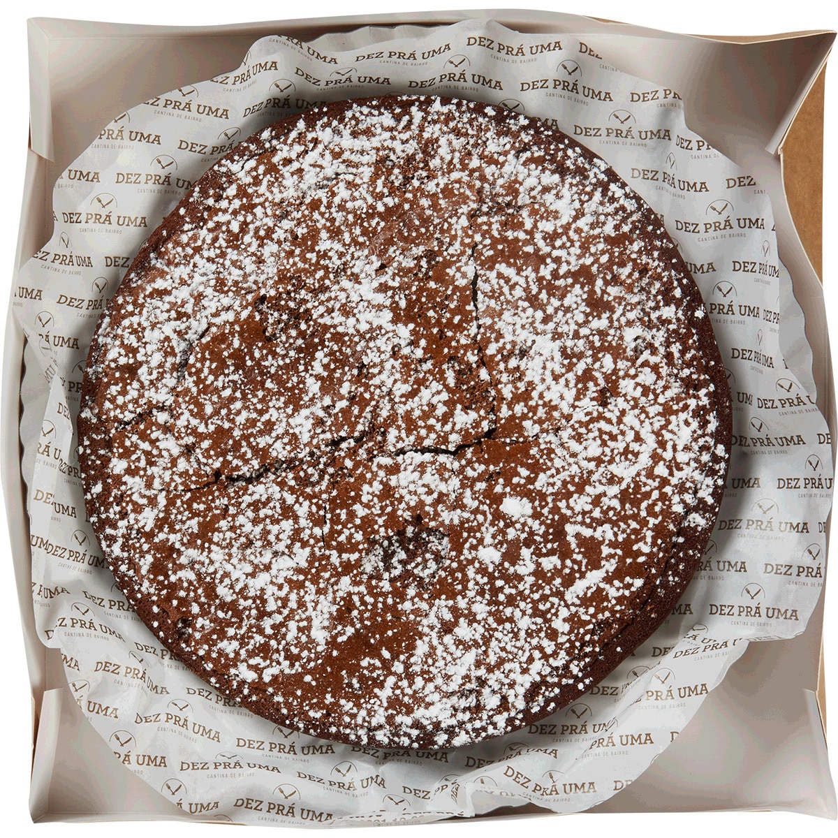 Bolo de Chocolate até 12 pessoas embalagem 1385 g