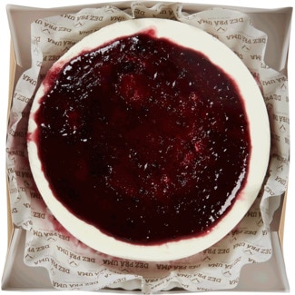 Cheesecake com Doce de Amora embalagem 950 g - Dez Prá Uma
