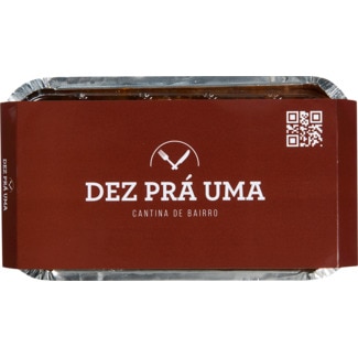 Rolinhos de Beringela com Requeijão embalagem 500 g - Dez Prá Uma