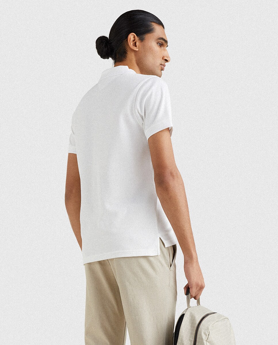 Polo de hombre blanco slim fit de manga corta · Tommy Hilfiger · El Corte  Inglés