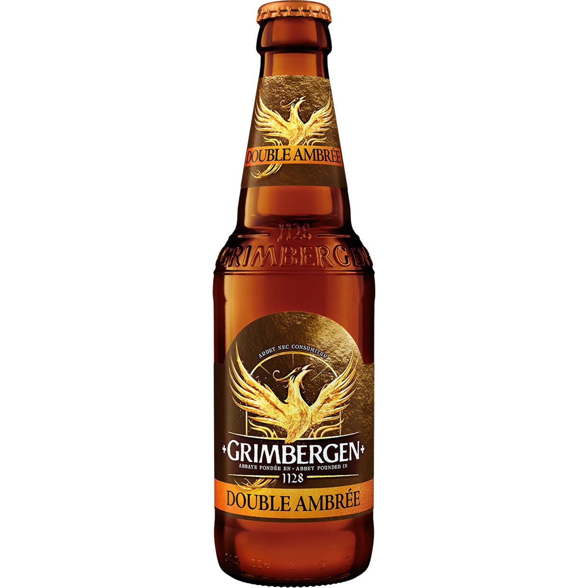 Double cerveza rubia belga botella 33 cl