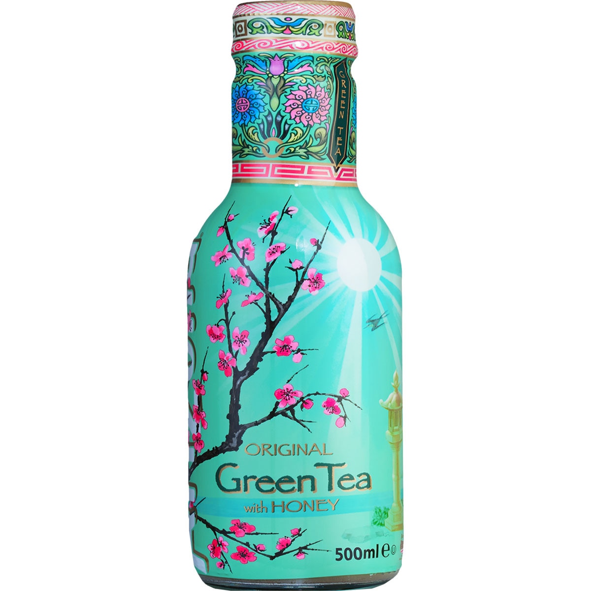 refresco de té verde con miel botella 50 cl