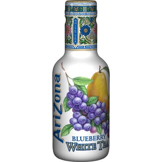 refresco de té blanco con arándanos botella 50 cl - Arizona