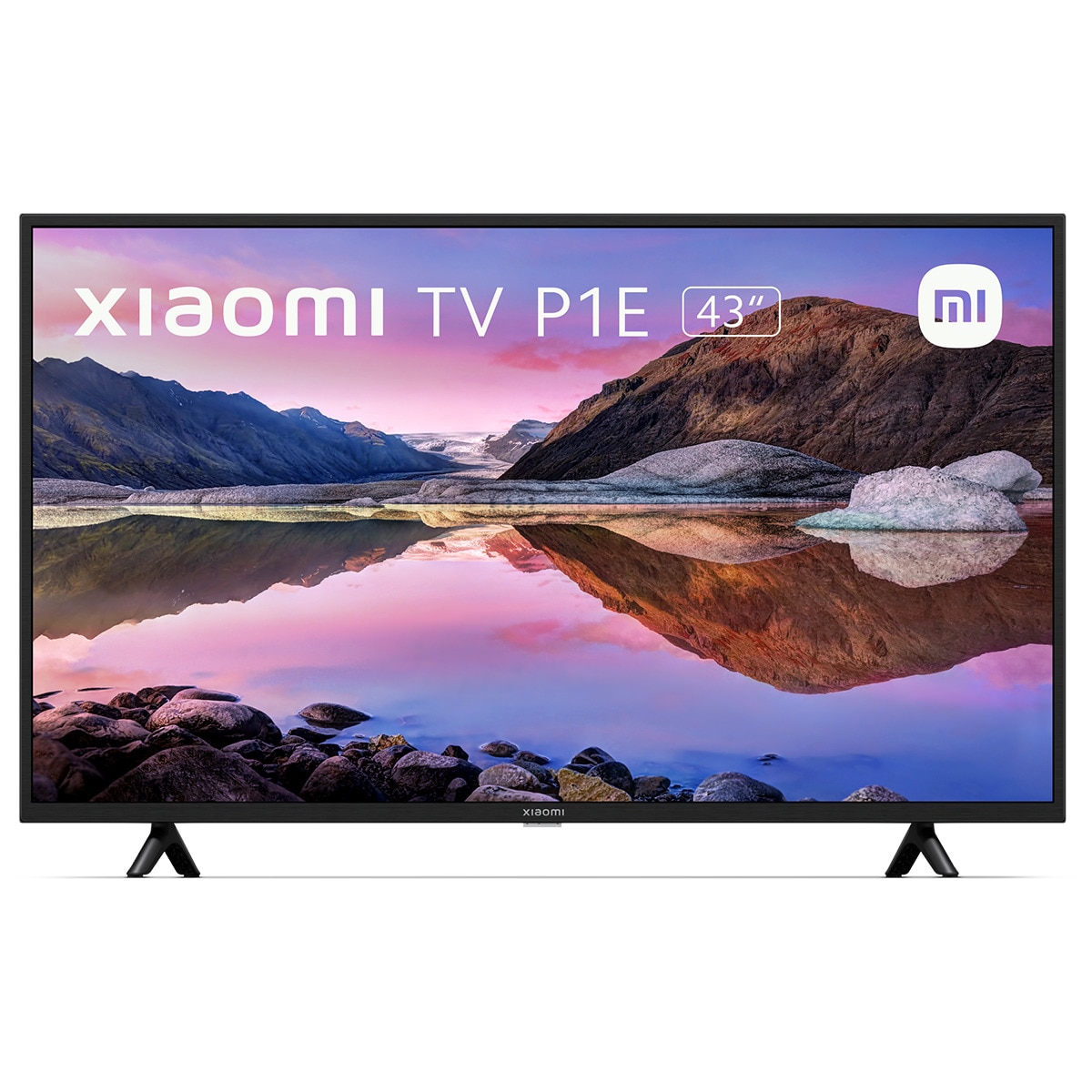 TV LED 108 cm (43") Xiaomi P1E 43, UHD 4K, Smart TV Android 9, HDR10, Google Assistant (Reacondicionado grado A) Gris oscuro-1