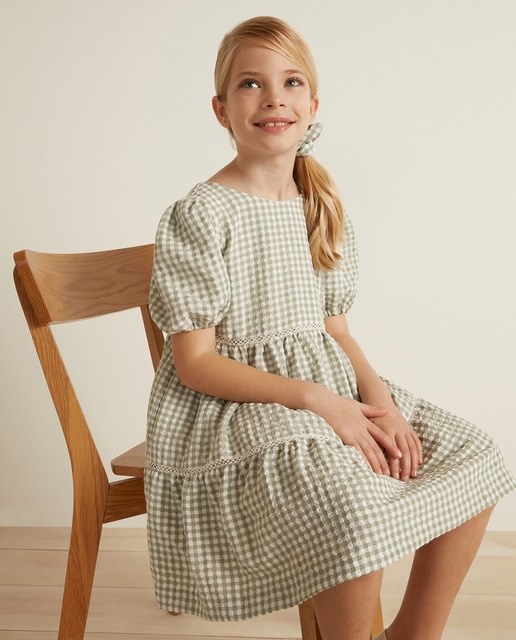 Vestido de niña con cuadro vichy · Coconut El Corte Inglés · El Corte Inglés