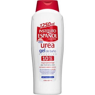 gel de baño Urea activo hidratante con 10% de urea pura botella 1250 ml - Instituto Español