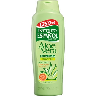 gel de baño hidratante de Aloe Vera botella 1250 ml - Instituto Español