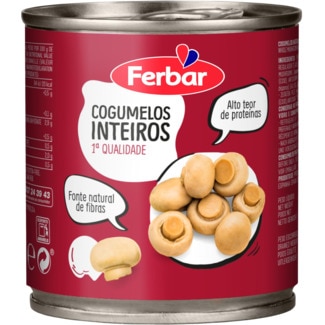 Cogumelos Inteiros lata 290 g - Ferbar