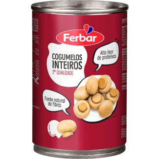 Cogumelos Inteiros lata 185 g - Ferbar