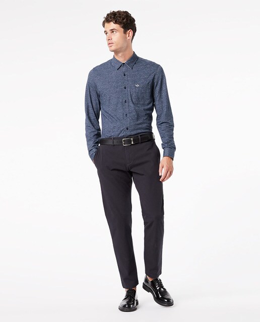 Chino de hombre Smart 360 Flex tapered azul marino · Dockers · El Corte  Inglés