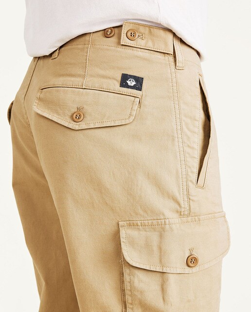 Pantalón cargo de hombre tapered camel · Dockers · El Corte Inglés