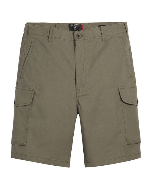 Bermuda tipo cargo de hombre verde militar · Dockers · El Corte Inglés