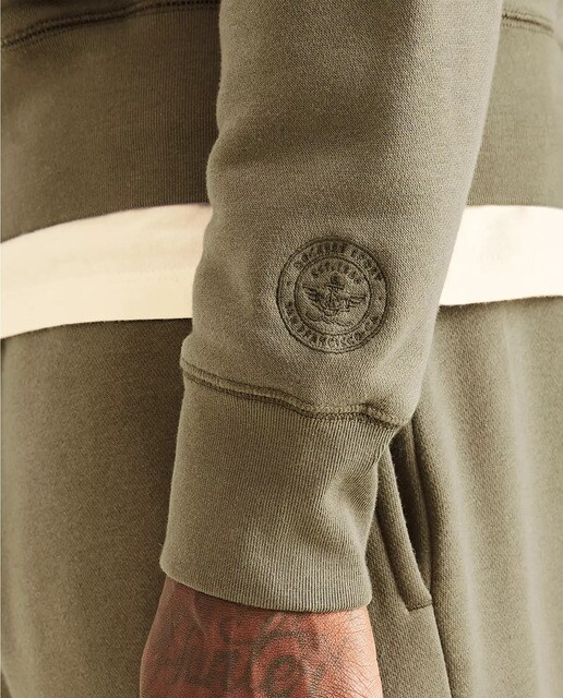 Chaqueta deportiva de hombre verde militar con capucha · Dockers · El Corte  Inglés