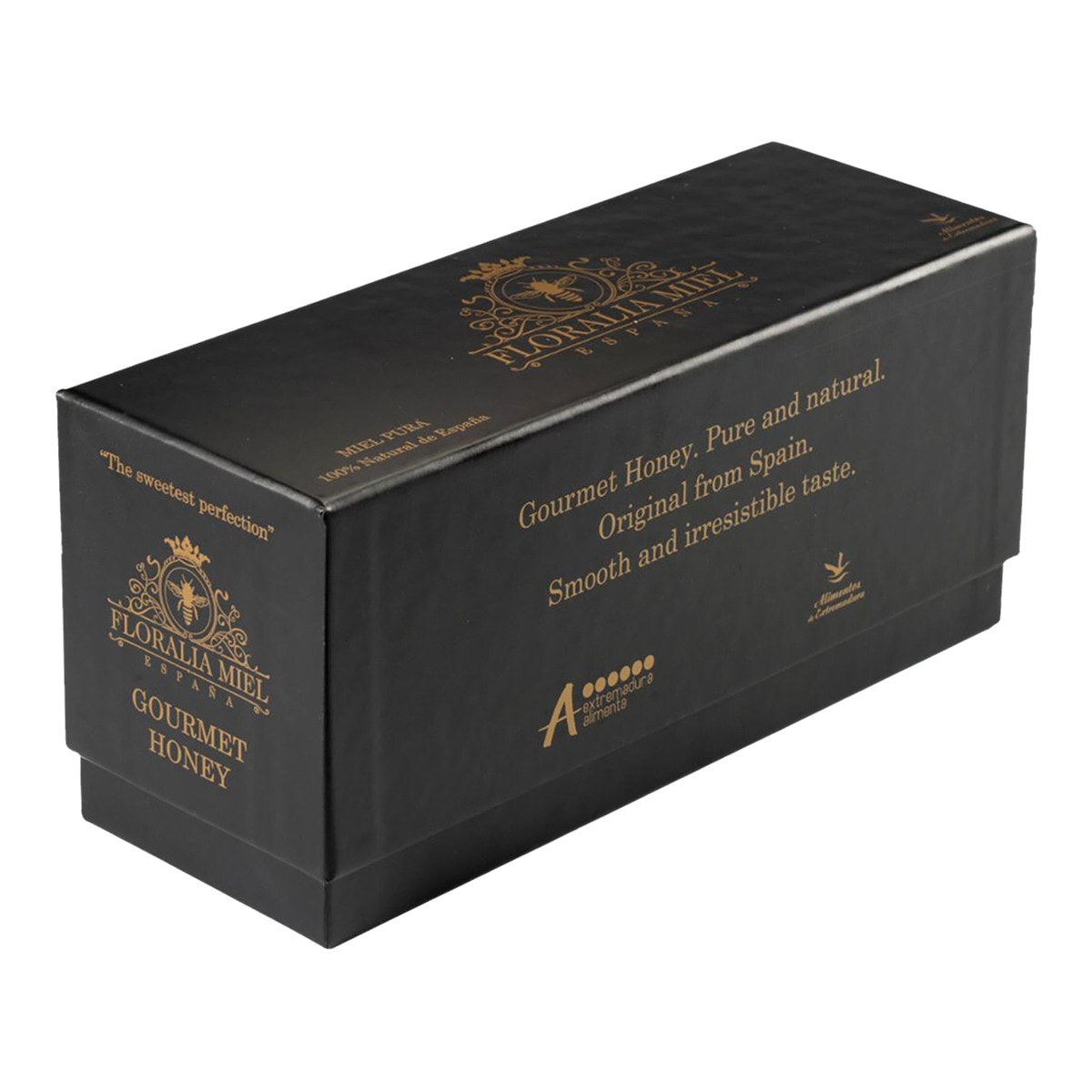 Estuche Deluxe miel de Extremadura de flores, del bosque y polen Floralia Miel 2