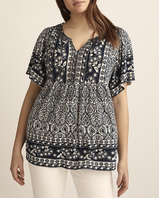 Imagen 0 de Camiseta larga de mujer 100% algodón