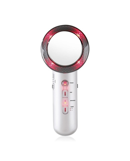 Imagen 0 de Cuidado de la piel 3 en 1: EMS + micro corrientes ultrasónicas + luz infrarroja led