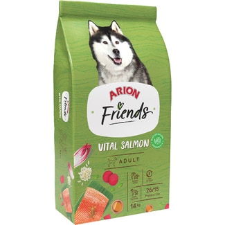 Friends pienso para perros adultos con salmón y arroz saco 14 kg - Arion