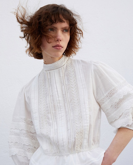 Blusa jaretas · Sfera · El Corte Inglés
